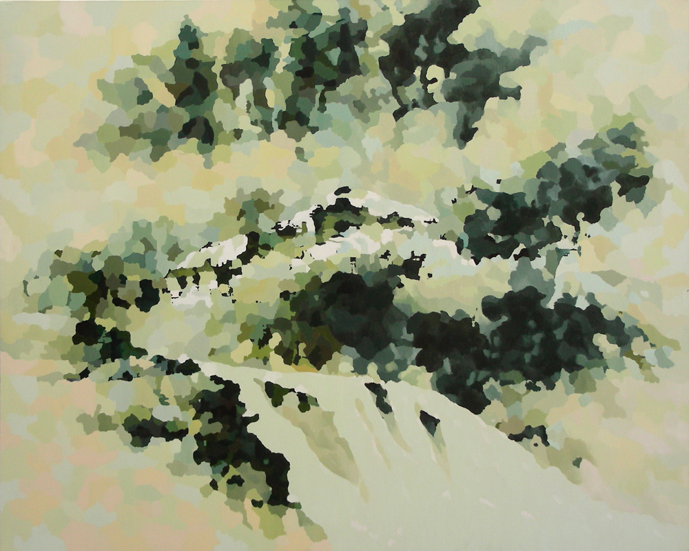 春景山水, oil on canvas, 130.2x162.1  cm, 2006.jpg