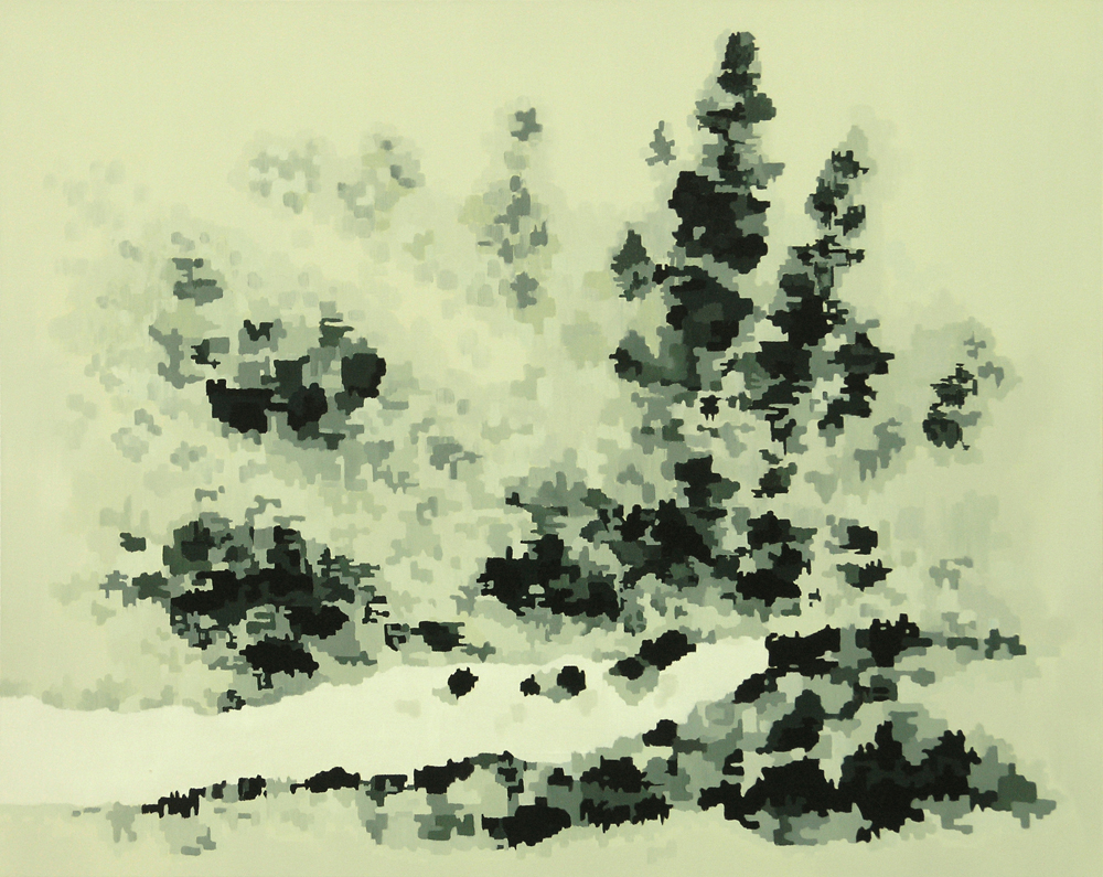 四季山水, oil on canvas, 90.4 x 72cm, 2006.jpg