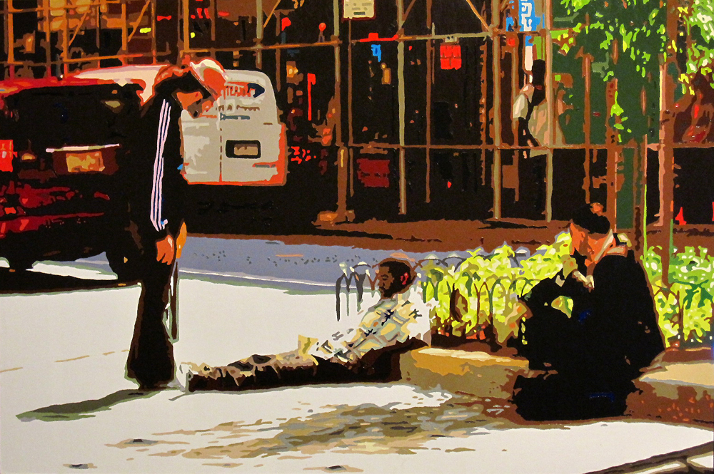 The Good Samaritan oil on canvas 61x91.2cm 2010.8.14.jpg
