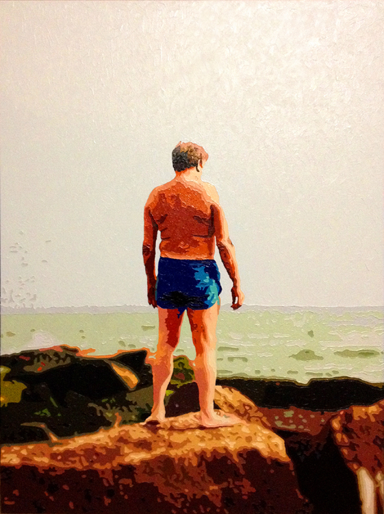 The Man's Story, 20140611, Oil on canvas, 101.7 x 76cm.jpg
