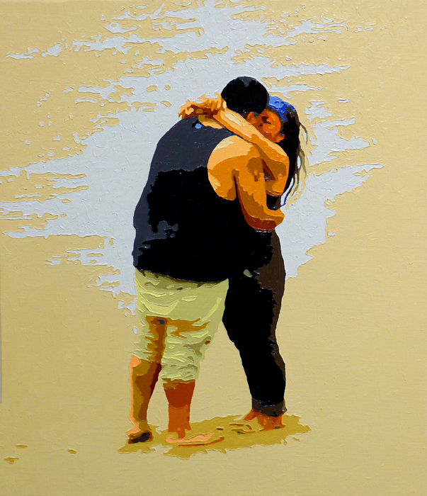 The Lovers, 20150424, Oil on canvas, 53.0 x 45.4cm.jpg