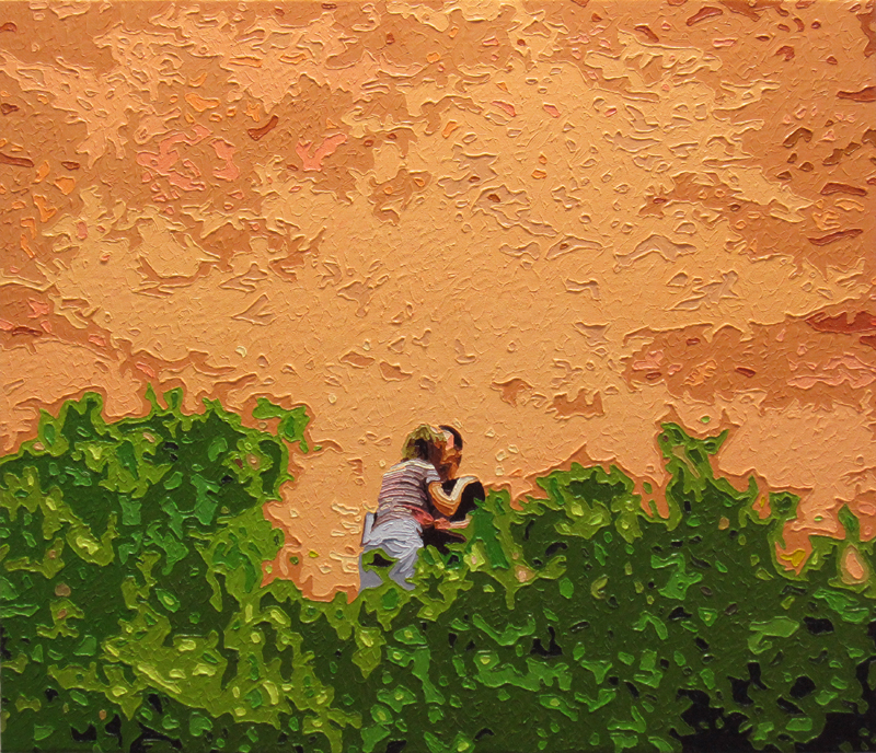 The Lovers, 20160302, Oil on canvas, 45.5 x 53.0cm.jpg