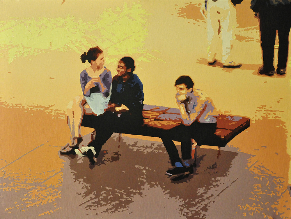 Five People, 20120222, Oil on canvas, 76.3 x 101.5cm.jpg